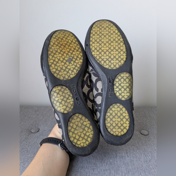 Coach Ballet Flat - signature grey smoke CC size 8 - Picture 7 of 8